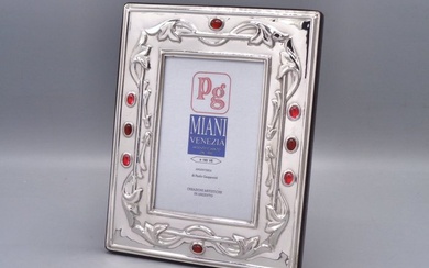 PG-MIANI Argenteria - Picture frame (1) - Silver, 925 and natural hard stones