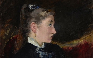 PROFIL DE JEUNE FILLE, Édouard Manet