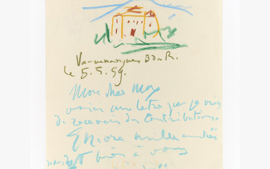 ◊ Pablo Picasso (1881-1973) Château de Vauvenargues, 1959