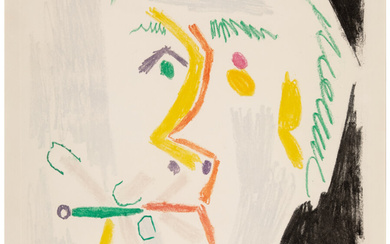Pablo Picasso (1881-1973), Fumeur (1964)