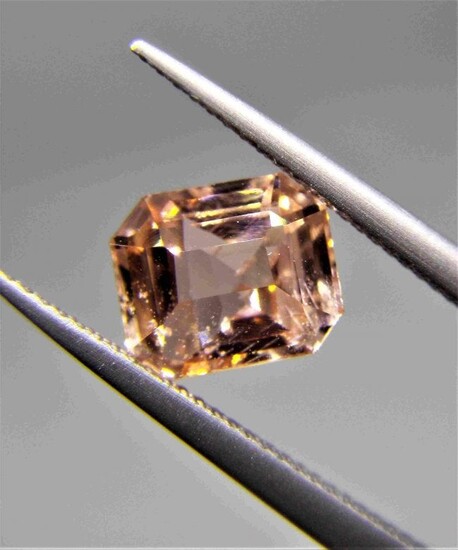 Padparadscha Sapphire Unheated Certified - 1.13 ct