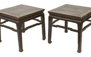 Pair of 19th Century Chinese Square Tables