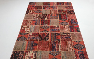 Persian Patchwork Carpet 305 x 202 cm.