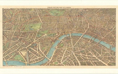 "Philips' Picture Map of London", Philip, George