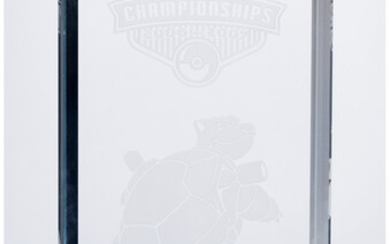 Pokémon National Championships "Blastoise" 3rd Place Trophy (2007). The...