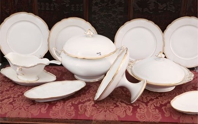 Porcelain dish set, Ginori late 19th/early 20th century