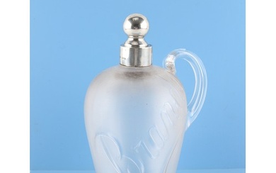 Property of a gentleman - a late Victorian silver mounted sp...