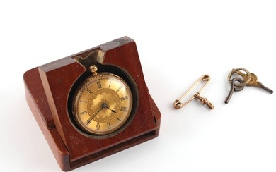 Property of a lady - a Victorian 18ct gold cased open faced ...