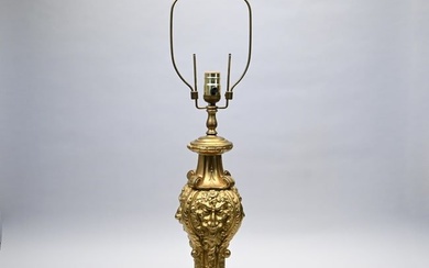 Regence Style Gilt Bronze Table Lamp Base