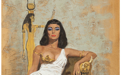 Robert Kennedy Abbett (b. 1926), Cleopatra: A Novel paperback cover
