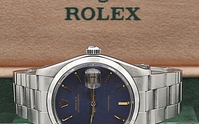Rolex - Precision Date - "NO RESERVE PRICE" - Blue Dial - 6694 - Unisex - 1970-1979