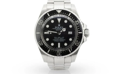 Rolex: a platinum wristwatch