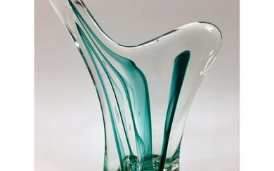 Rollin Karg Art Glass Sculpture~Signed & Dated