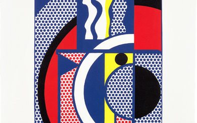 Roy Lichtenstein, Modern Head #1, from Modern Head Series (G. 242, C. 91)