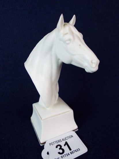 Royal Worcester equine bust. 'Astrope'. Excellent condition. 5.5 inches tall.