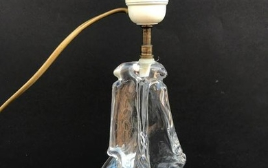 SCHNEIDER Pied de lampe en cristal de forme