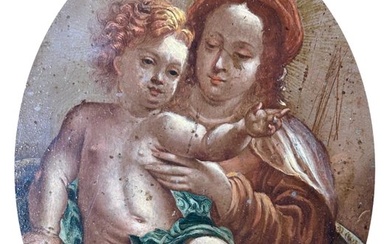 Scuola italiana (XVII) - Madonna con Bambino