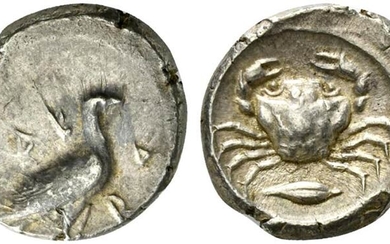 Sicily, Akragas, Didrachm, ca. 480-470 BC AR (g 8,64; mm...