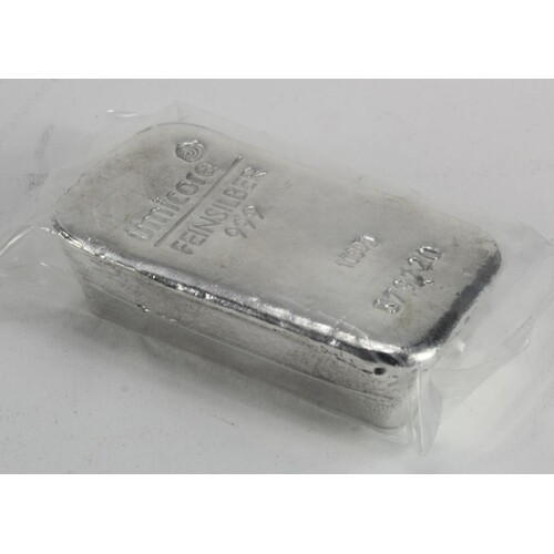 Silver Bar (1Kg) "Umicore Feinsilber 999" no. 579720