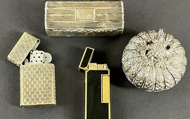 Silver Boxes and Lighters