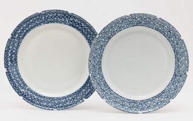 Six dinner plates - Meissen, design by Richard