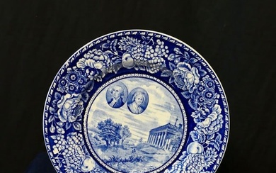 Staffordshire Historical Plate