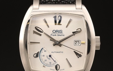 Stainless Steel Oris Frank Sinatra Automatic Wristwatch