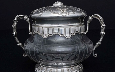 Sugar bowl (1) - .950 silver - France - ca. 1900