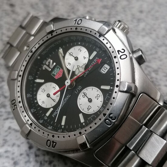 TAG Heuer - 2000 series professional 200m chronograph - CK1110-0 - Men - 2000-2010