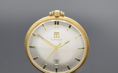 TISSOT 14k yellow gold dress watch reference 6399