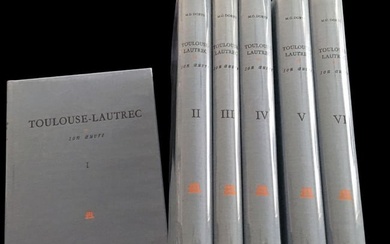 TOULOUSE-LAUTREC et Son Oeuvre, 6 vols