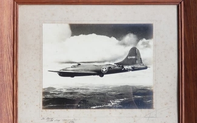 The B-17 All American Famous Photo: Hero Inscribed