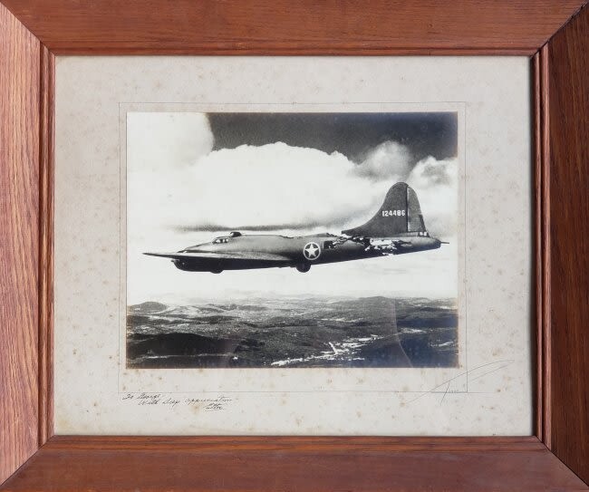The B-17 All American Famous Photo: Hero Inscribed