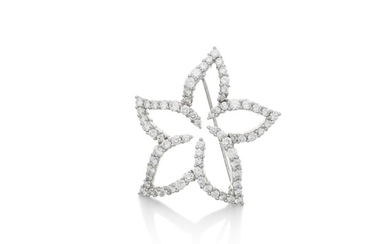 Tiffany & Co. Diamond brooch, 'Starflower', 1996
