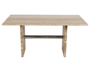 Travertine Marble Center Table