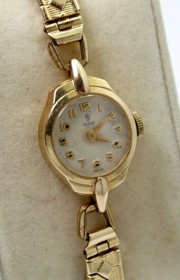 Tudor - 9kt Gold"NO RESERVE PRICE" - Swiss Made - Women - 1960-1969