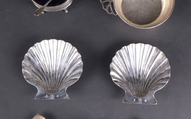 Two Tiffany Sterling Silver Leaf Form Dishes