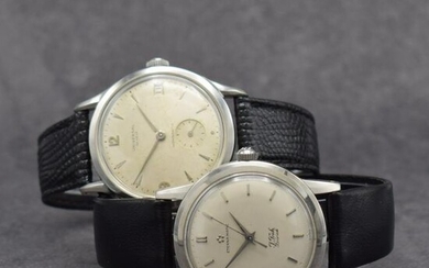 UNIVERSAL GENEVE & ETERNA-MATIC 2 gents wristwatches