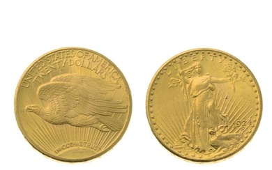 United States of America AV 'Double Eagle' 20 Dollars.