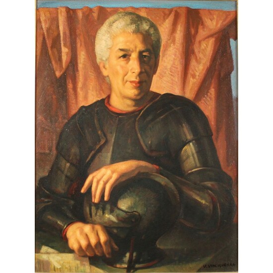 VINCENZO VINCIGUERRA (1922) "Ritratto di Renzino Barbera" - "Portrait of Renzino Barbera"