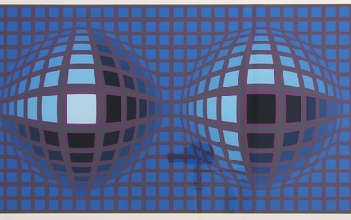 Victor Vasarely (Hungary, b. 1908) Lithograph
