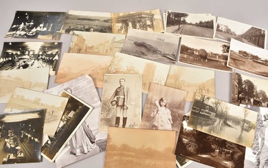 Victorian/Edwardian and Later Postcards Photographs and Cigarette Cards (800+)