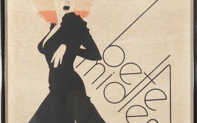 Vintage Amsel "Bette Midler" Poster