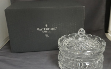 WATERFORD CRYSTAL BUTTER KEEPER