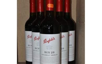WINE, Six Bottles of PENFOLDS BIN 28 KALIMNA SHIRAZ 2012 (Au...