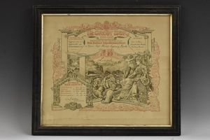 World War I - a Certificate of Service in the New