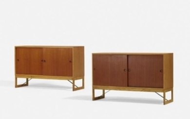 Borge Mogensen, cabinets, pair