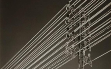 Emeric Feher (1904 1966) Lignes électriques enneig…