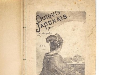 Georges BIGOT(1860 1927) Album «»croquis japonais…