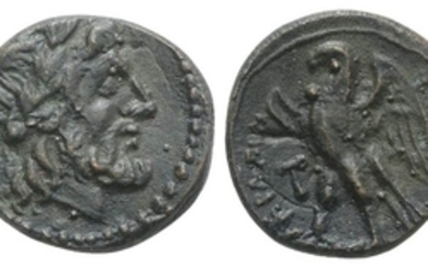 Sicily, Akragas, late 3rd century BC. Æ (13mm, 1.44g, 2h)....
